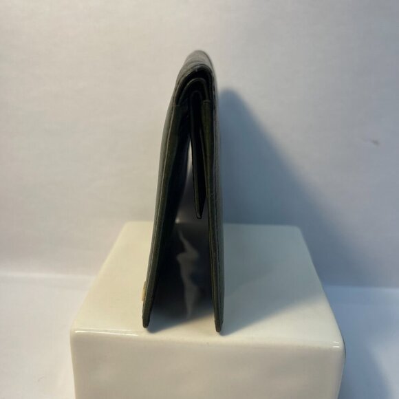 Givenchy  Olive Green Men's Bifold Wallet with Coin Compartment - Preowned - Picture 7 of 10